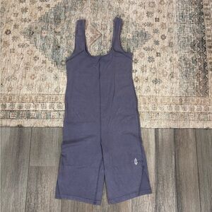 Free people movement purple romper